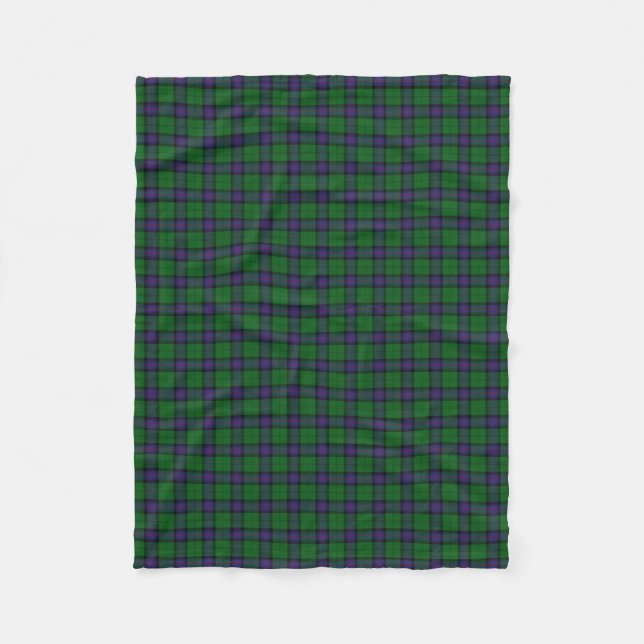Scottish Clan Armstrong Classic Tartan Fleece Blanket (Front)