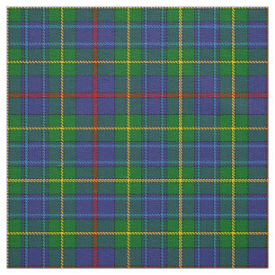 Scottish Clan Bailey Tartan Plaid Fabric