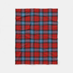 Scottish Clan Baillie of Polkemett Tartan Plaid Fleece Blanket