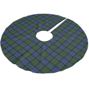 Scottish Clan Baird Tartan Brushed Polyester Tree Skirt