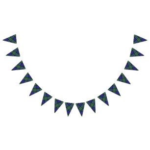 Scottish Clan Baird Tartan Bunting