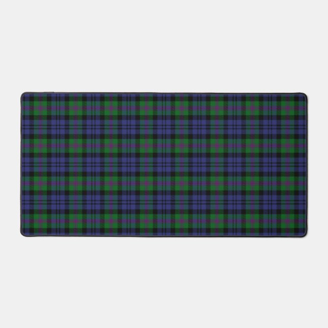 Scottish Clan Baird Tartan Plaid Desk Mat (Front)