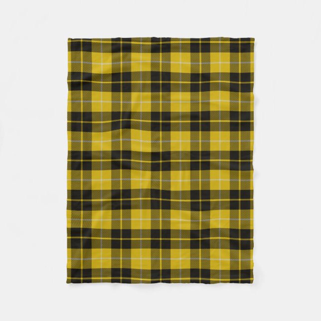 Scottish Clan Barclay Dress Tartan Plaid Fleece Blanket (Front)