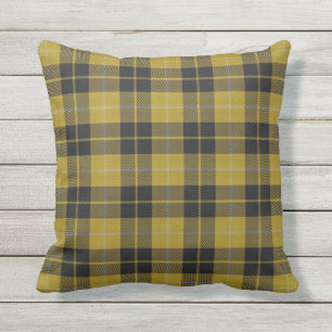 Scottish Clan Barclay Yellow Dress Tartan Cushion