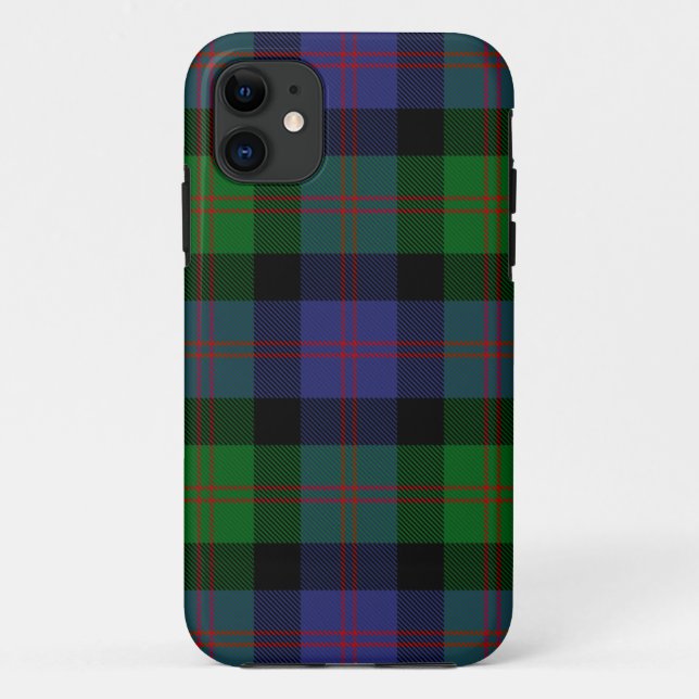Scottish Clan Blair Tartan Plaid Case-Mate iPhone Case (Back)