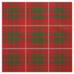 Scottish Clan Bruce Tartan Plaid Fabric