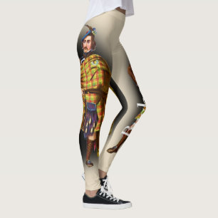 Scottish Clan Buchanan By R. R. McIan Leggings