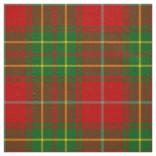 Scottish Clan Burnett Tartan Plaid Fabric