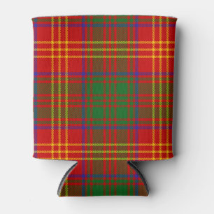 Scottish Clan Burns Tartan Plaid Can Cooler