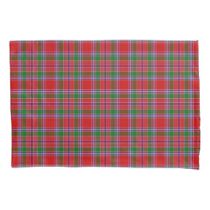 Scottish Clan Burrell Tartan Pillowcase