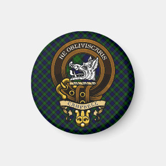 Scottish Clan Campbell Badge and Crest  Magnet