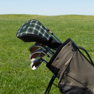 Scottish Clan Campbell Dress Tartan Monogrammed Golf Head Cover
