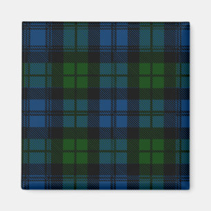 Scottish Clan Campbell Military Tartan Plaid Magnet