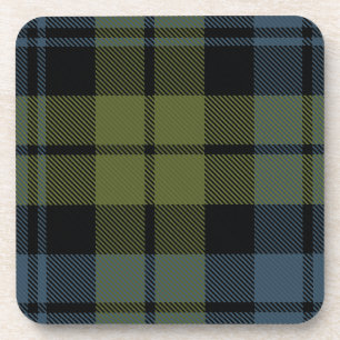 Scottish Clan Campbell Tartan Plaid Coaster