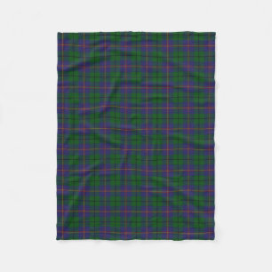 Scottish Clan Carmichael Classic Tartan Fleece Blanket