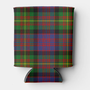 Scottish Clan Carnegie Tartan Plaid Can Cooler
