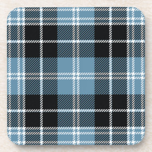 Scottish Clan Clark Tartan Plaid Coaster