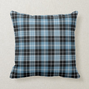 Scottish Clan Clark Tartan Plaid Cushion