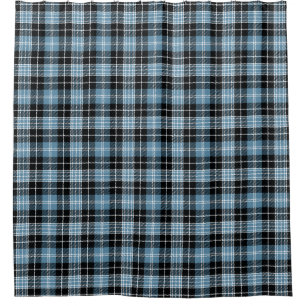 Scottish Clan Clark Tartan Plaid Shower Curtain