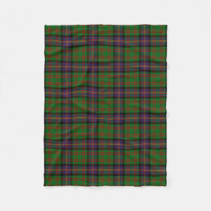 Scottish Clan Cochrane Tartan Plaid Fleece Blanket