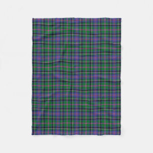 Scottish Clan Cooper Tartan Plaid Fleece Blanket