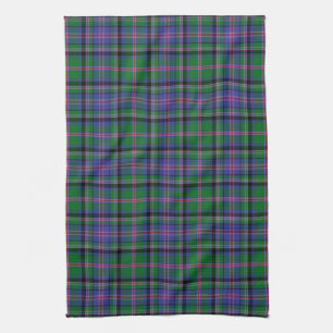 Scottish Clan Cooper Tartan Plaid Tea Towel
