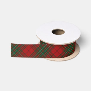 Scottish Clan Cumming Cummings Classic Tartan Satin Ribbon
