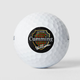 Scottish Clan Cumming Personalise Your Name Golf Balls