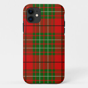 Scottish Clan Cumming Tartan Plaid iPhone 11 Case