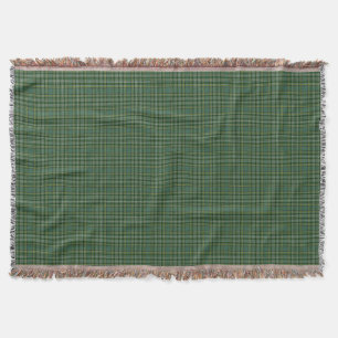 Scottish Clan Currie Curry Currier Tartan Throw Blanket