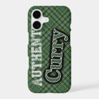 Scottish Clan Currie Curry Tartan Celebration