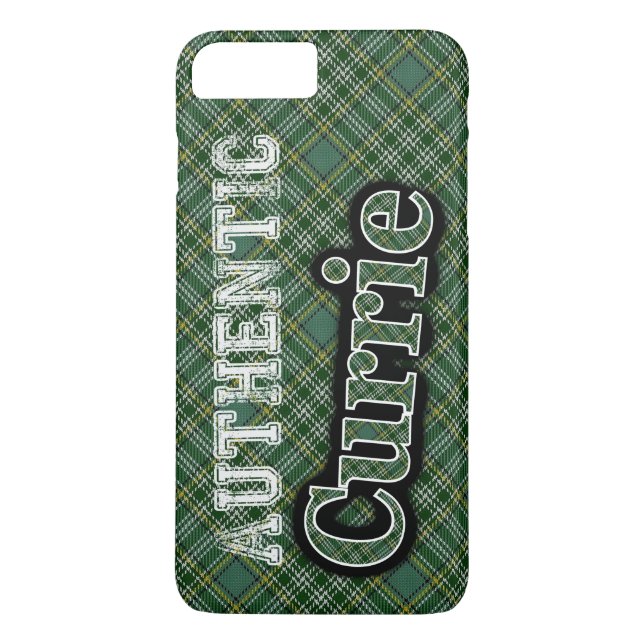 Scottish Clan Currie Tartan Celebration Case-Mate iPhone Case (Back)