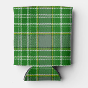 Scottish Clan Currie Tartan Plaid Can Cooler