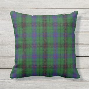 Scottish Clan Davidson Tartan Outdoor Cushion