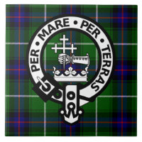 Scottish Clan Donald Tartan and Crest