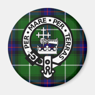 Scottish Clan Donald Tartan and Crest Magnet
