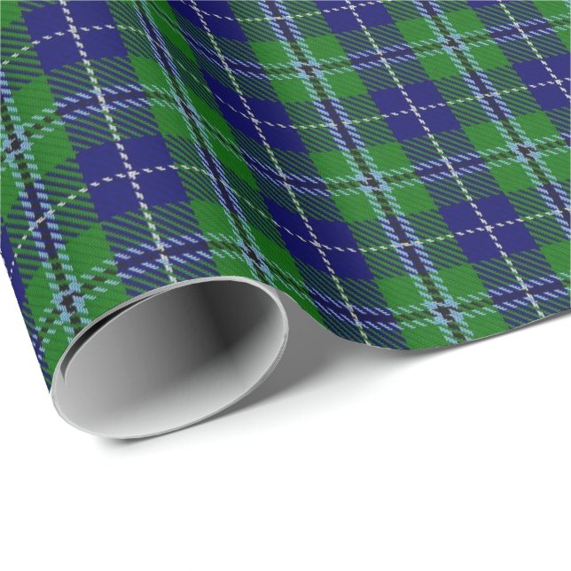 Scottish Clan Douglas Tartan Wrapping Paper (Roll Corner)