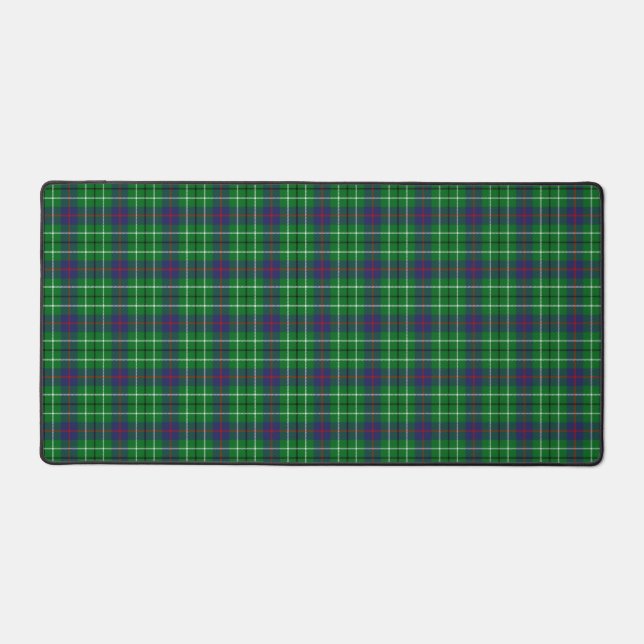 Scottish Clan Duncan Tartan Plaid Desk Mat (Front)