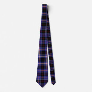 Scottish Clan Dunlap Tartan Plaid Tie