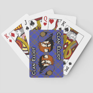 Scottish Clan Elliot Tartan Deck Playing Cards