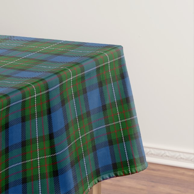 Scottish Clan Ferguson Fergusson Tartan Tablecloth (In Situ)