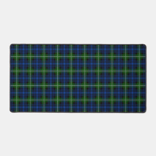 Scottish Clan Forbes Tartan Plaid Desk Mat