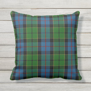 Scottish Clan Forsyth Forsythe Tartan Outdoor Cushion