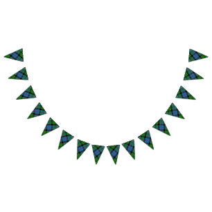Scottish Clan Forsyth Tartan Bunting