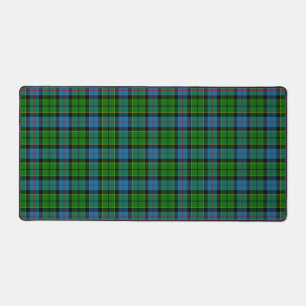 Scottish Clan Forsyth Tartan Plaid Desk Mat