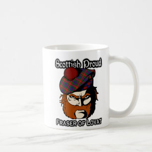Scottish Clan Fraser of Lovat Tartan Scottish Coffee Mug