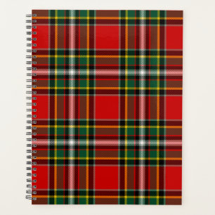 Scottish Clan Gillespie Tartan Plaid Planner