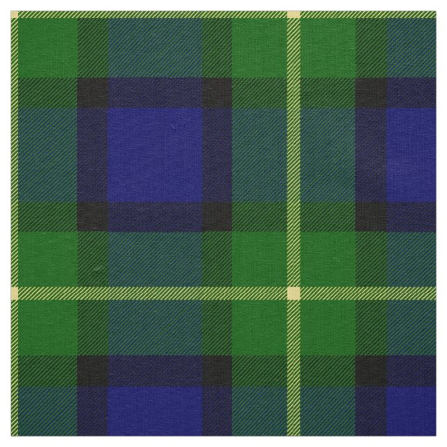 Scottish Clan Gordon Tartan Plaid Fabric (Swatch)