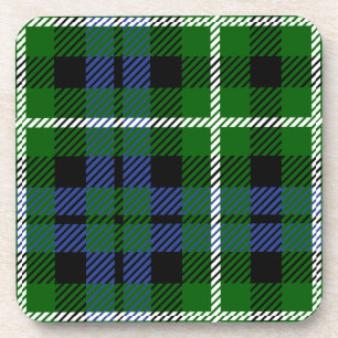 Scottish Clan Graham Tartan Plaid Coaster