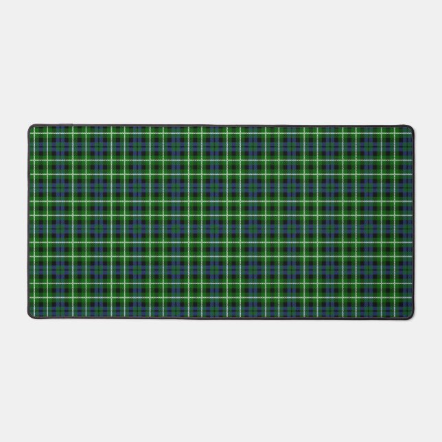 Scottish Clan Graham Tartan Plaid Desk Mat (Front)